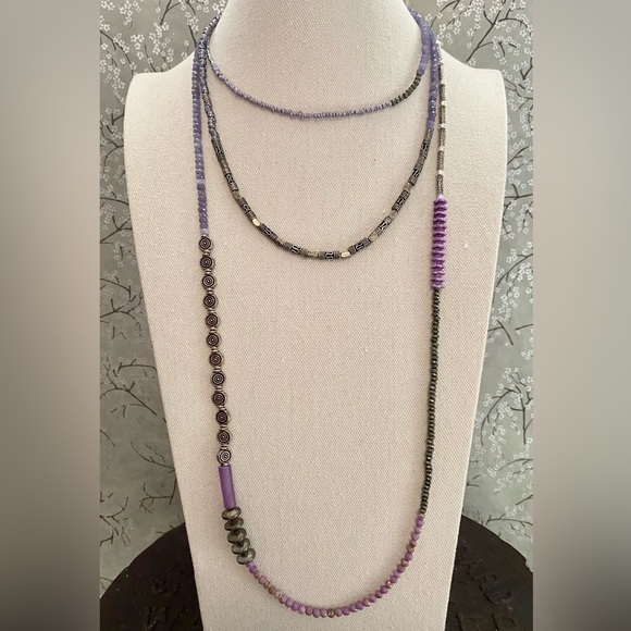 Sundance Catalog Single, Double or Triple Layered Necklace - Picture 4 of 5